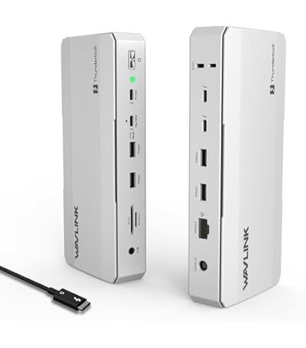 Amazon.co.jp: WAVLINK USB C デュアル4Kドック 65WノートPC充電対応
